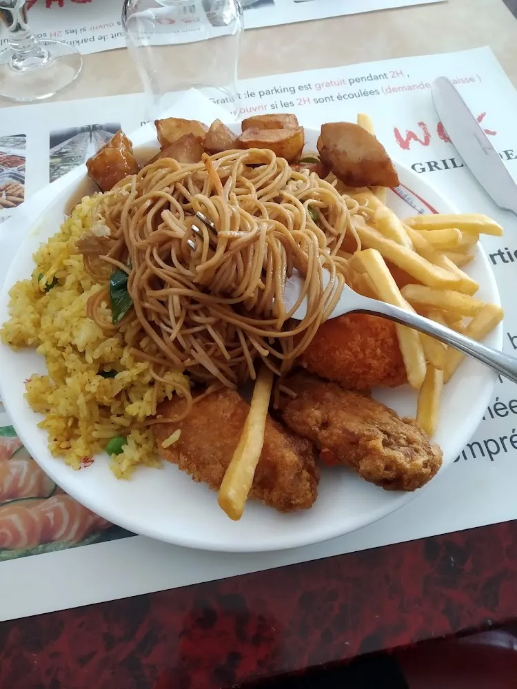 Riz Cantonais Nouilles Sautées